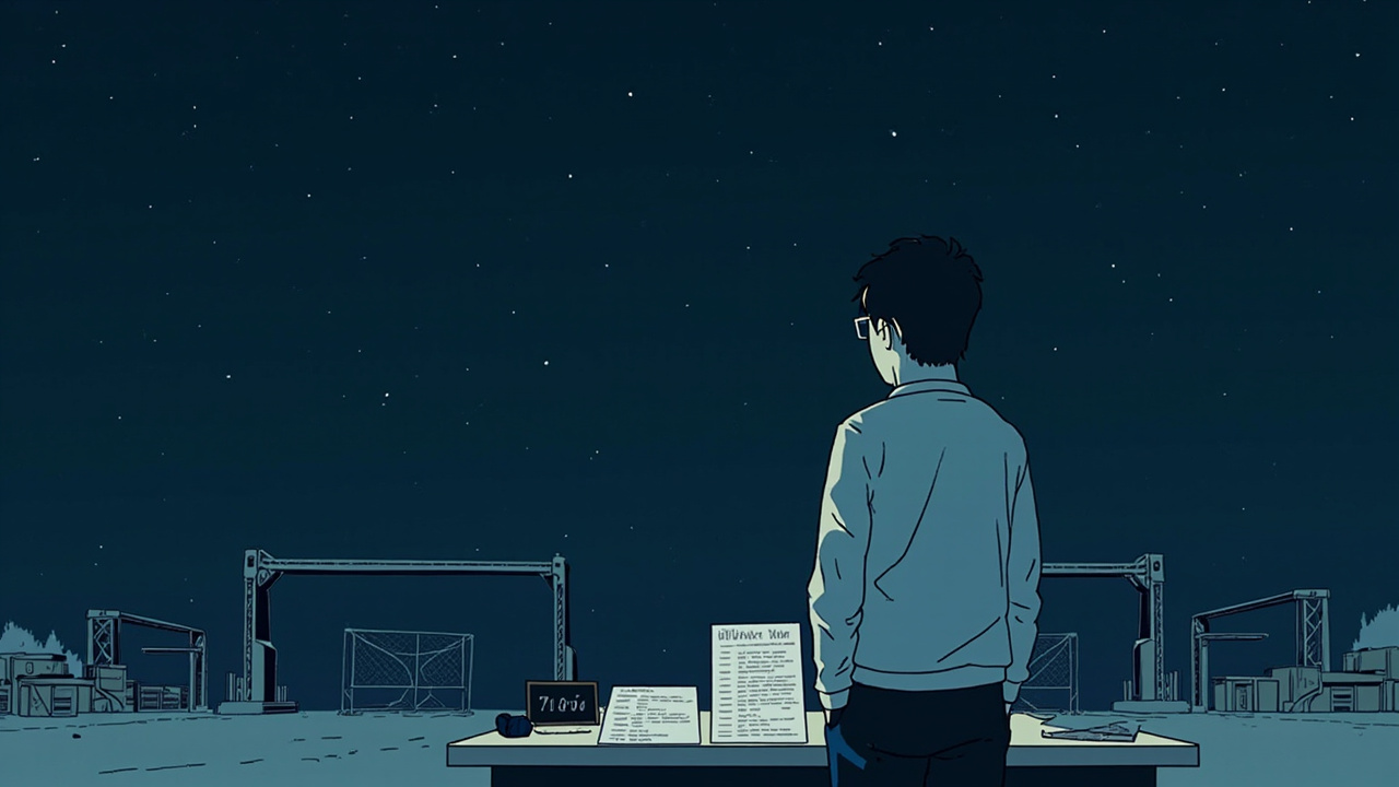 2026-04-24 Kevin 以管理者視角在低訊號日按住推測分支、只保留被驗證時間線的 editorial cover hero image